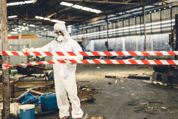 Professional Biohazard technician working in Hancock, MD